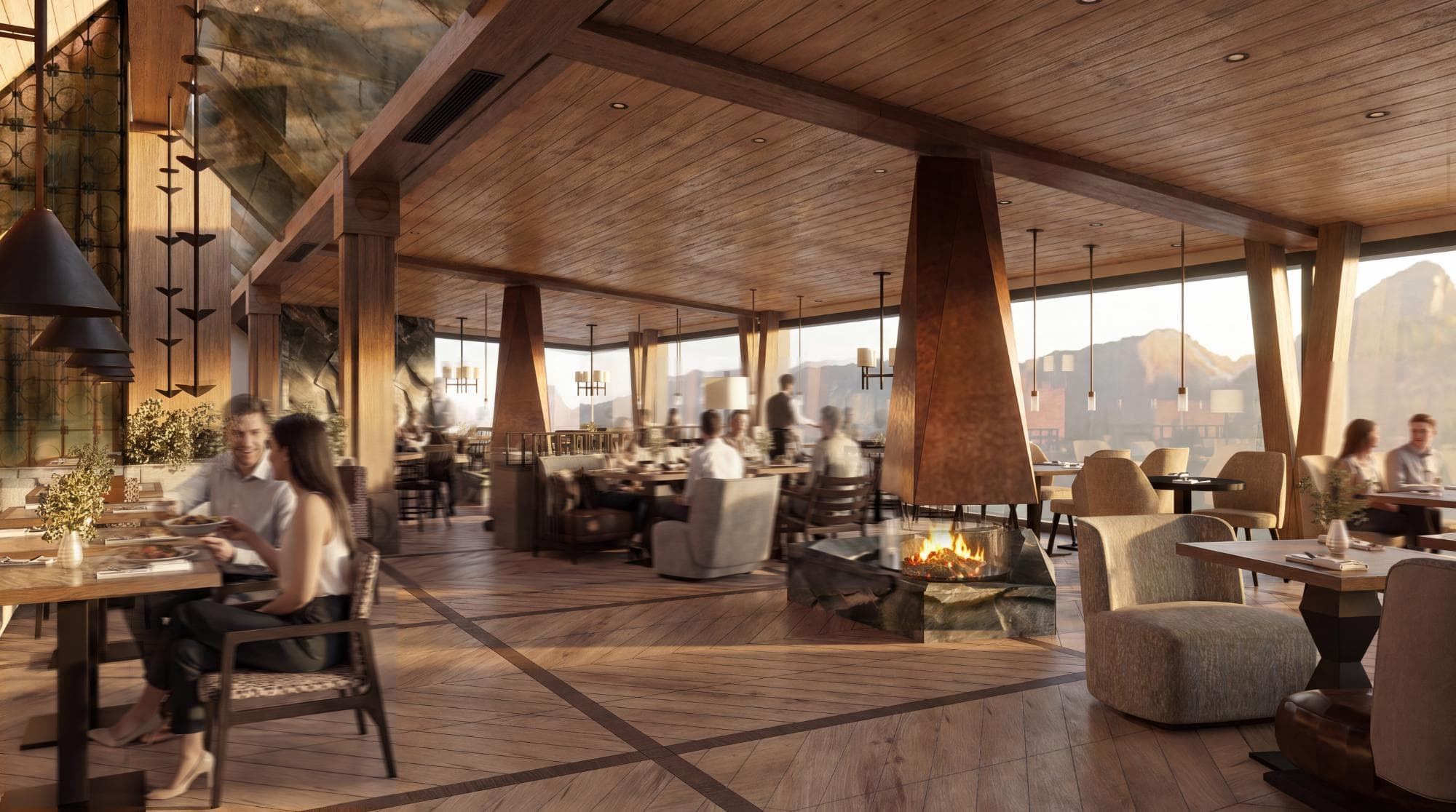 Radisson Blu Hotel & Residences Zakopane — widok na kompleks hotelowy